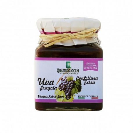 Confettura Extra di Uva Fragola - Quattrociocchi