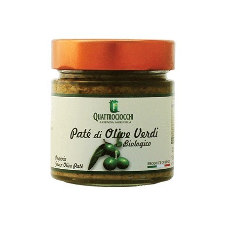 Paté di Olive Verdi Biologico - Quattrociocchi