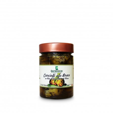 Carciofi alla brace - Quattrociocchi - 320g