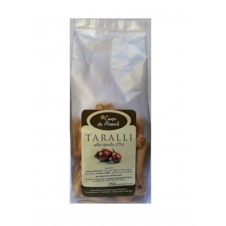 Taralli alla Cipolla - Campo dei Miracoli - 250g