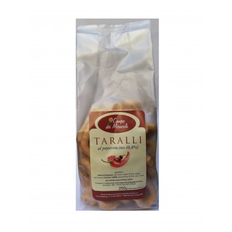 Taralli al Peperoncino - Campo dei Miracoli - 250g