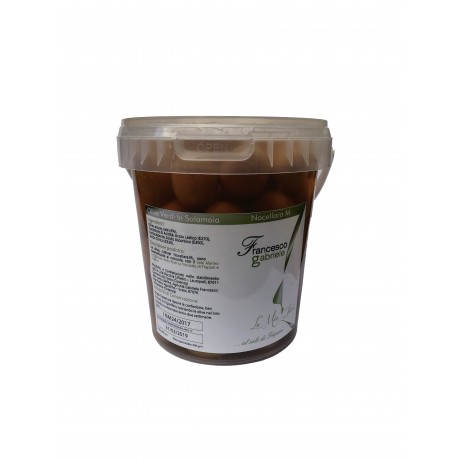 Olive verdi in salamoia Nocellara Messinese - Gabriele - 500g