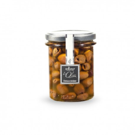 Olive denocciolate Leccina - De Carlo - 190 g